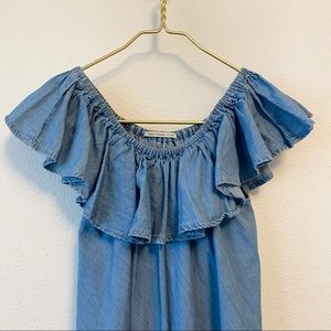 Alexa Chung x AG Honey Ruffle Dress